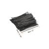 PATIKIL Twist Ties 5.9" Paper Closure Tie for Party Tying Gift Bags, Candy, Bread, Arts Crafts Black Pack of 500 view 2