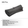 PATIKIL Twist Ties 5.9" Paper Closure Tie for Party Tying Gift Bags, Candy, Bread, Arts Crafts Black Pack of 500 view 3