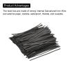 PATIKIL Twist Ties 5.9" Paper Closure Tie for Party Tying Gift Bags, Candy, Bread, Arts Crafts Black Pack of 500 view 4