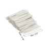 PATIKIL Twist Ties 3.5" Paper Closure Tie for Party Tying Gift Bags, Candy, Bread, Arts Crafts White Pack of 500 view 2