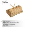 PATIKIL Twist Ties 3.5" Paper Closure Tie for Party Tying Gift Bags, Candy, Bread, Arts Crafts Brown Pack of 500 view 3