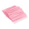 PATIKIL Twist Ties 3.5" Paper Closure Tie for Party Tying Gift Bags, Candy, Bread, Arts Crafts Pink Pack of 500 view 1