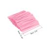 PATIKIL Twist Ties 3.5" Paper Closure Tie for Party Tying Gift Bags, Candy, Bread, Arts Crafts Pink Pack of 500 view 2