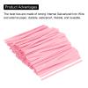 PATIKIL Twist Ties 3.5" Paper Closure Tie for Party Tying Gift Bags, Candy, Bread, Arts Crafts Pink Pack of 500 view 4