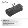 PATIKIL Twist Ties 4" Paper Closure Tie for Party Tying Gift Bags, Candy, Bread, Arts Crafts Black Pack of 500 view 3