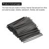 PATIKIL Twist Ties 4.7" Paper Closure Tie for Party Tying Gift Bags, Candy, Bread, Arts Crafts Black Pack of 500 view 4