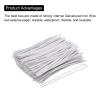 PATIKIL Twist Ties 5.9" Paper Closure Tie for Party Tying Gift Bags, Candy, Bread, Arts Crafts White Pack of 500 view 4