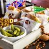 144PCS Football Cupcake Toppers Decorations  Sports Game Day Appetizers Toothpicks Sticks Food Picks Party Supplies view 3