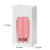 50 Pcs 3.5*2.2*7 Inches Mini Size Small White Kraft Paper Bags Party Favor Gift Wrapping Bags Bulk view 2