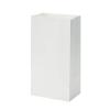 50 Pcs 3.5*2.2*7 Inches Mini Size Small White Kraft Paper Bags Party Favor Gift Wrapping Bags Bulk view 3