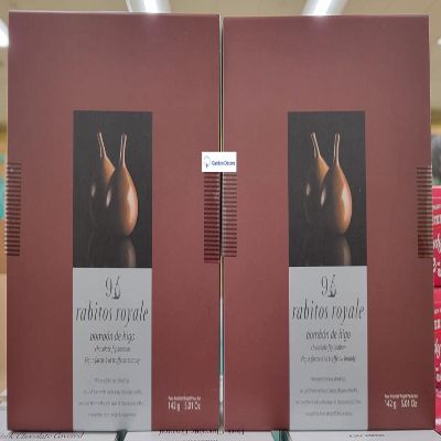 Rabitos Royale Bombon De Higo Chocolate Fig Bonbons 5.01oz 142g (Two Boxes)