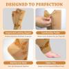 Wnicdvi 3 Pairs 15-19mmHg Zipper Compression Socks for Women and Man,Open Toe Compression Socks with Zipper for Sports, Travel, Pregnant and office Workers view 3