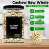 Raw Cashew  Premium Whole Nuts, Unsalted | Perfect for Snacks, Baking, and Dairy-Free Recipes | Keto-Friendly, High in Protein | 32 oz by Nirwana view 3
