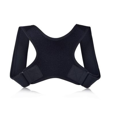 Back-Braces Invisible Hunchback Orthopedic Straps Ladies and Men Posture Corrector Breathable Adjustable Braces for Posture Correction Back Support (Color : Black, Size : XX-Large)
