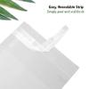 Seal Fresh 4 x 4 Inch Cellophane Bags 200 Pack  Clear Self-Sealing Resealable Treat Bags for Cookies, Candy, Pastries, Party Favors, Square Cello Packaging view 4