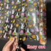 shareluck 100ft Easter Cellophane Wrap - Easter Cello Wrapping paper for Gift Baskets, Treat-Bunny & Eggs Cellophane. (100ft Long x 16 Wide) view 4