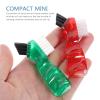 Milisten Toothbrush 4Pcs Head BrushesDouble-Head False Brush Cleaning Personal Small Clean Toothbrush(7.5X3.5X2.5CM) Brush view 4