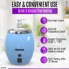 Massage Oil/Lotion Bottle Warmer - Auto-Temperature (Blue Pastel) view 2