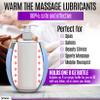 Massage Oil/Lotion Bottle Warmer - Auto-Temperature (Blue Pastel) view 3