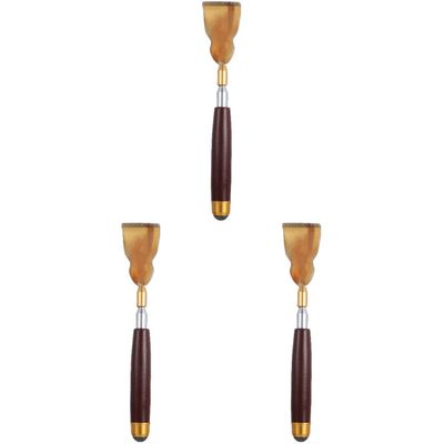 3 Pcs Tickling Massager Scratcher Mini Back Scratcher Metal Back Scratcher Telescopic Back Scratcher Back Self Scratcher Kid Stuff Retractable Telescopic Rod Man Stainless Steel