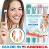 Smile Saver 360 Caregiver 3-Sided Toothbrush Multi-Pack | Assisted Brushing for Autism, Special Needs, Disabilities, Seniors & Dexterity Three U-Shaped Triple Clean Soft Replacement Heads Made in USA view 3