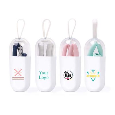 50PCS Custom Bulk Silicone Straws Personalized Flexible Rubber Straws Customized Promotional Items with Logo Text