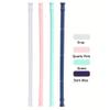 50PCS Custom Bulk Silicone Straws Personalized Flexible Rubber Straws Customized Promotional Items with Logo Text view 4