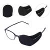 6pcs Glasses Eye Patch, Black Eye Patch Reusable Lazy Eye Patch Adult Medical Eye Patches for Adults to Treat Lazy Eye Amblyopia Strabismus for Kids Adults (Large) view 3