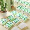 100 Pack Facial Tissue Mini Paper Pocket Tissues Small Size Travel Tissue Packs for Wedding Party Favors Graduation Celebration, 3 Ply, 2.8 x 2.2 In(Succulent) view 2