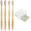 Bamboo Prepasted Toothbrush - Individually Wrapped Pre-Pasted Toothbrush with Bamboo Handles, Medium Soft Bristles Biodegradable Natural Eco-Friendly Sustainable Disposable Toothbrushes (72pcs) view 1