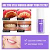 2Pcs Purple Toothpaste for Teeth Whitening, Tooth Stain Removal Smoke Teeth Coffee Colour Corrector. view 3