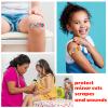 200 Pcs Tie Dye Adhesive Bandages Colorful Bandages for Kids Girls Boys Adults First Aid, Fun Colorful Designs for Cuts and Scrapes, First Aid, and Wound Care(200 Pcs) view 3