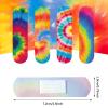 200 Pcs Tie Dye Adhesive Bandages Colorful Bandages for Kids Girls Boys Adults First Aid, Fun Colorful Designs for Cuts and Scrapes, First Aid, and Wound Care(200 Pcs) view 4