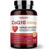 ZEBORA CoQ10-300mg-Softgels with PQQ, BioPerine & Omega-3, 120 Servings Coenzyme Q10 (Ubiquinone) Supplement for High-Absorption, Powerful-Antioxidant, Support Heart-Health & Energy-Production view 1