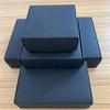 Square Kraft Packaging Box Multi Size Cute Wedding Party Favor Supplies Handmade Soap Chocolate Candy Gift Box 50pcs (Color : Black, Size : 8.5x6x2cm) view 1