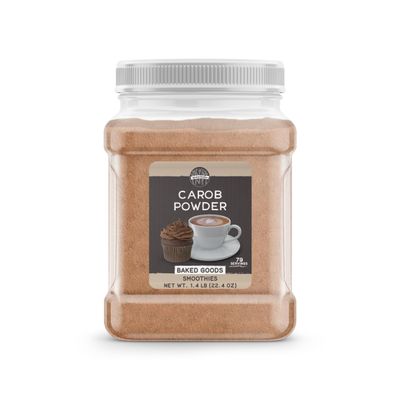 Birch & Meadow 1.4 lb of Carob Powder, Smoothies, Baked Goods