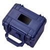 Visol Rider Hard Plastic Travel Humidor - 15 Cigars (Blue) view 1