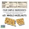 South 40 Snacks Crunchy Hazelnut Bar, Just 4 Ingredients, Touch of Honey (40g Bar, Pack of 12) view 2