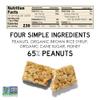 South 40 Snacks Crunchy Peanut Bar, Just 4 Ingredients, Touch of Honey (40g Bar, Pack of 12) view 2