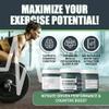 Primed Performance NitroRocket Nitric Oxide Supplement  Boost Circulation, Blood Flow, Endurance & Energy  Plant-Based Nitrate Booster for Men & Women  200g Powder view 4