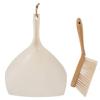 DEPILA Dustpan Brush Broom Cleaning Tool Mini Broom Dustpan Set for Sweeping on Counter Table Desk Top Car Camp Area dustpan view 1