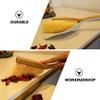 DEPILA Dustpan Brush Broom Cleaning Tool Mini Broom Dustpan Set for Sweeping on Counter Table Desk Top Car Camp Area dustpan view 2