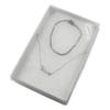 N'icePackaging - 50 Qty - White-Swirl Cotton Filled Gift Boxes w/Clear Plastic Top - Size 5 7/16" x 3 1/2" x 1" - USA Made - Holidays/Birthdays/Sales/Storage/Display/Travel view 3