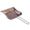 DEPILA Stainless Steel Dustpan Metal Dust Pan Stainless Steel Dustpan Metal Dust Pan Decorative Dustpan for Household Cleaning Supply Cleaning Sweeping Kitchen Bronze dustpan view 1