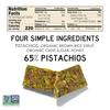 South 40 Snacks Crunchy Pistachio Bar, Just 4 Ingredients, Touch of Honey (40g Bar, Pack of 12) view 2