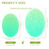 Heavy Duty Scrub Sponges 3 Pack Kitchen Absorbent Cellulose Sponges for Dishes Non-Scratch Natural Compressed Sponges for Cleaning Kitchen Bathroom Green Gradient (2) view 2