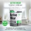 Rockin' Green Laundry Detergent, Plant based, All Natural Laundry Detergent Powder, Vegan and Biodegradable Odor Fighter, Safe for Sensitive Skin (Active Wear 120 Loads - Unscented) view 2