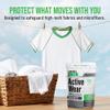Rockin' Green Laundry Detergent, Plant based, All Natural Laundry Detergent Powder, Vegan and Biodegradable Odor Fighter, Safe for Sensitive Skin (Active Wear 120 Loads - Unscented) view 3