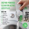Rockin' Green Laundry Detergent, Plant based, All Natural Laundry Detergent Powder, Vegan and Biodegradable Odor Fighter, Safe for Sensitive Skin (Active Wear 120 Loads - Unscented) view 4