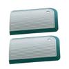 2pcs Blades Mini Brush Grey Home Cleaner Scraper Wiper Kitchen Water Household Multifunctional Plastic Spray Hand Windows Tiles Counter for Blade Shower Window Squeegee Outdoor view 1